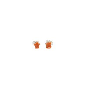Boucles d'oreilles étoile de corail rose BOCORROSENF001A