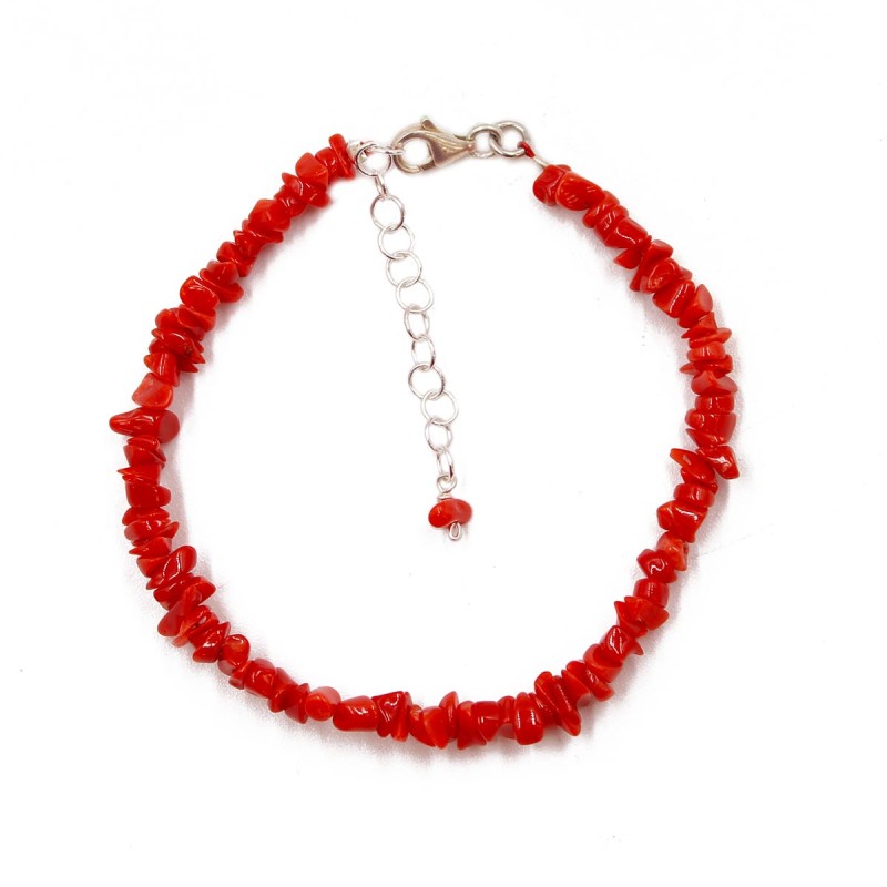 Bracelet en corail rouge BRCORF0010A