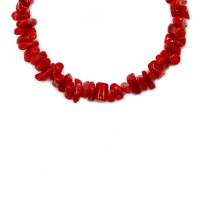 Bracelet en cupolini de corail rouge BRCORFF0054A