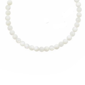 Bracelet en perles de nacre blanche BRNACH0021A