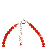 Bracelet en perle de corail rouge véritable BRNACF0063V