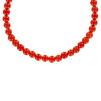 Bracelet en perle de corail rouge véritable BRNACF0064A