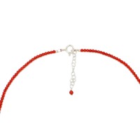 Collier en corail et perle de culture COCORF0081A