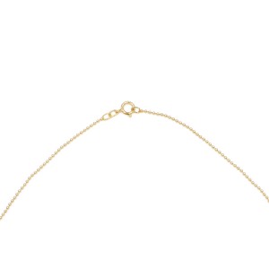 Collier chaine en gold filled et son noeud en corail COCORF0083V