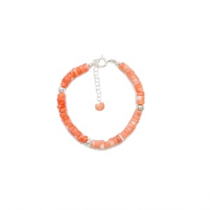 Bracelet en corail rose BRCORF0080A