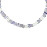 Bracelet tanzanite et nacre blanche BRNACF0019A