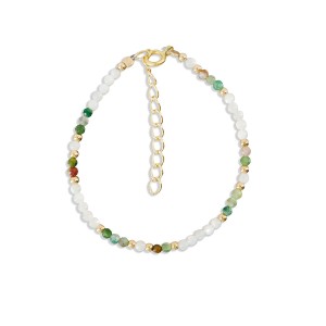 Bracelet enfant nacre et agate BRNACENF0011A