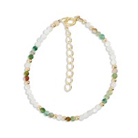 Bracelet enfant nacre et agate BRNACENF0011A