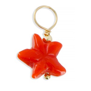 Étoile en corail rouge PDCORENF0013V