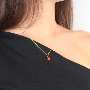 Étoile en corail rouge PDCORENF0013V