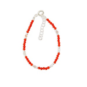Bracelet enfant en corail  BRCORENF06A