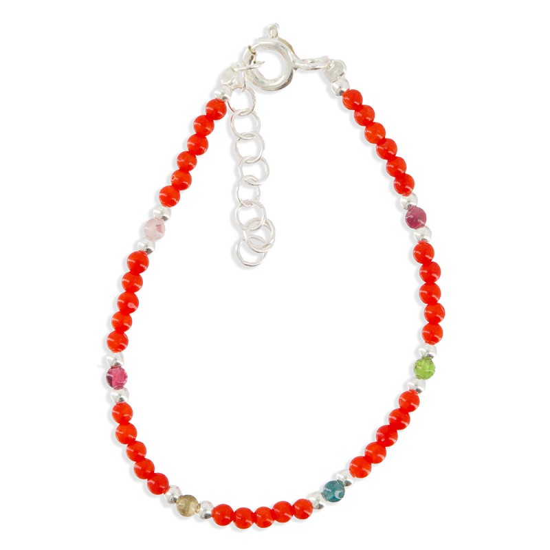 Bracelet enfant en corail BRCORENF08A Bracelet enfant en corail BRCORENF08A