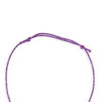 Bracelet enfant violet et coeur en nacre blanche BRNACENF003