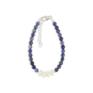 Bracelet enfant nacre et pierres BRNACENF006A
