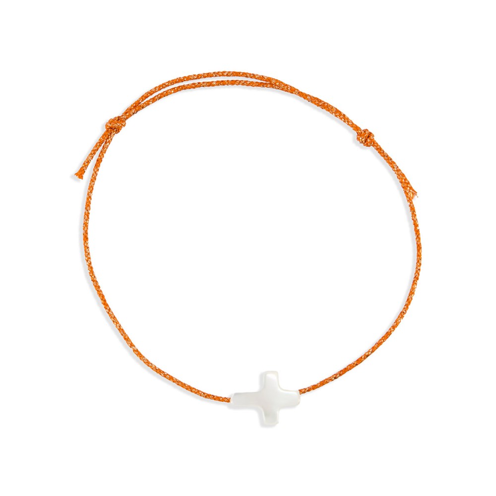 Bracelet enfant croix de nacre BRNACENF0015A