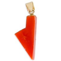 Corse en corail et or PDCORF007O1