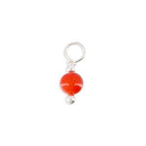 Pendentif perle de corail véritable PDCORENF0011A