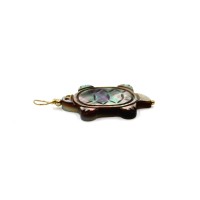 Pendentif tortue en nacre noire PDNACF0011V