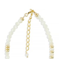 Bracelet nacre facettée et citrine BRNACENF0016V