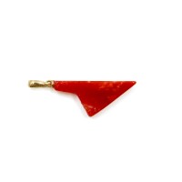 Pendentif Corse en corail stylisée PDCORF0034O