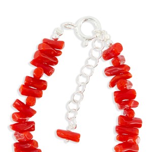 Bracelet corail et perle de nacre BRCORENF0022A