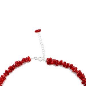Collier corail et perle de nacre COCORENF0014A