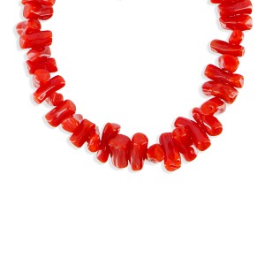 Bracelet en corail brut BRCORENF0023A