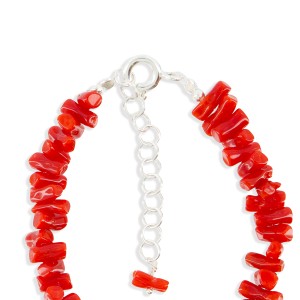 Bracelet en corail brut BRCORENF0023A