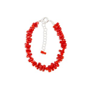 Bracelet en corail brut BRCORENF0023A