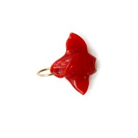 Raie en corail rouge véritable PDCORF0031O