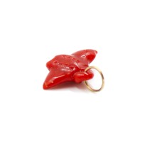 Raie en corail rouge véritable PDCORF0031O