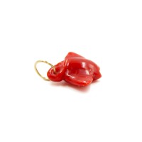 Raie en corail rouge véritable PDCORF0031O