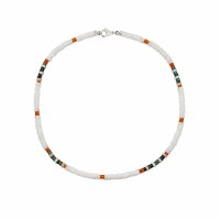 Collier nacre et pierres semi-précieuses CONACHOO9A