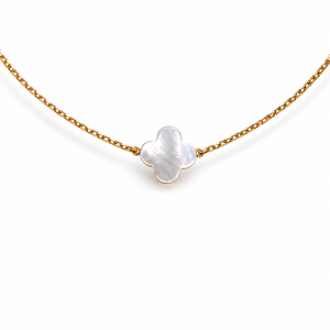 Collier et son trèfle en...