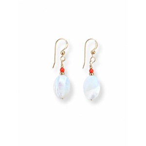 Boucles d’oreilles nacre...