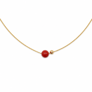 Collier avec sa belle perle...