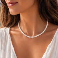 Collier en perles de nacre CONACF0019A