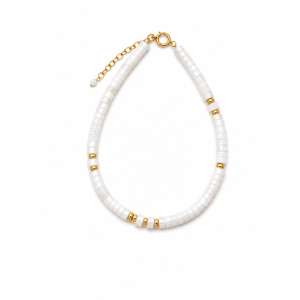 Bracelet en nacre blanche...