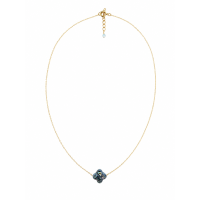 Collier Trèfle en nacre abalone CONACF0074G