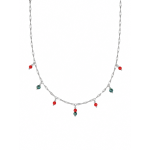 Collier Corail Rouge &...