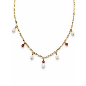 Collier Nacre & Cornaline...