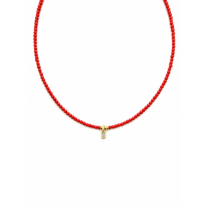 Collier Corail Rouge &...