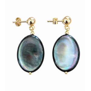 Boucles d’oreilles en nacre...